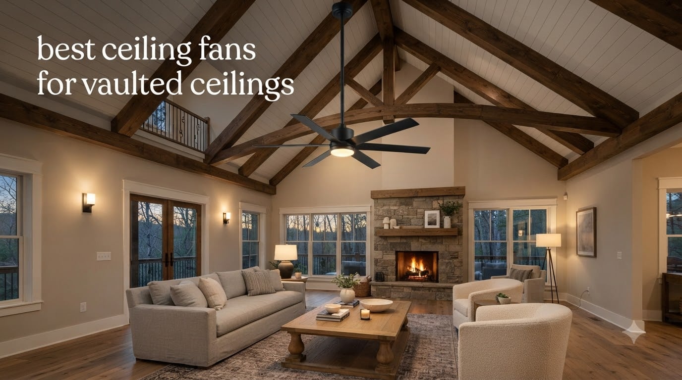 best ceiling fans for vaulted ceilings
