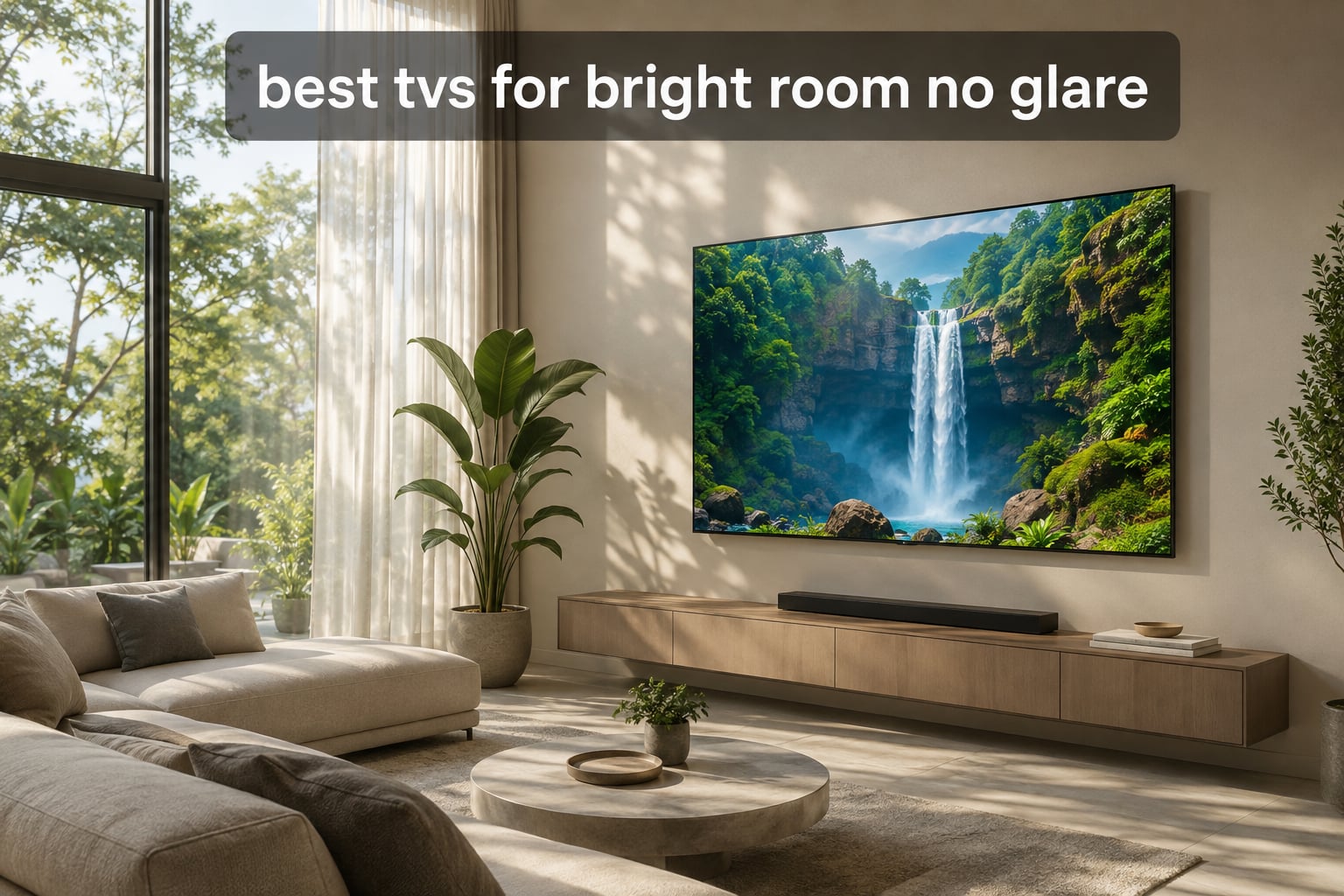 best tvs for bright room no glare
