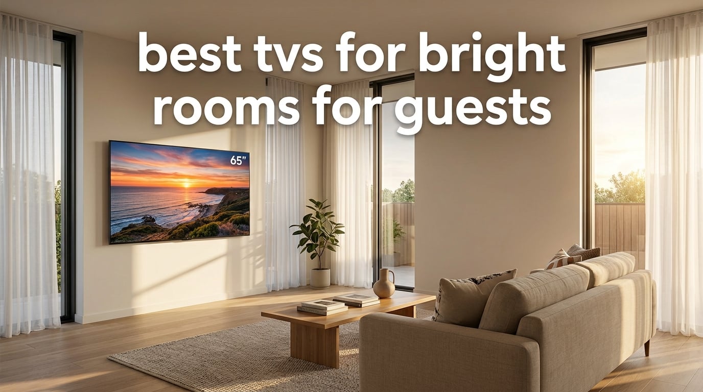 best tvs for bright rooms for guests