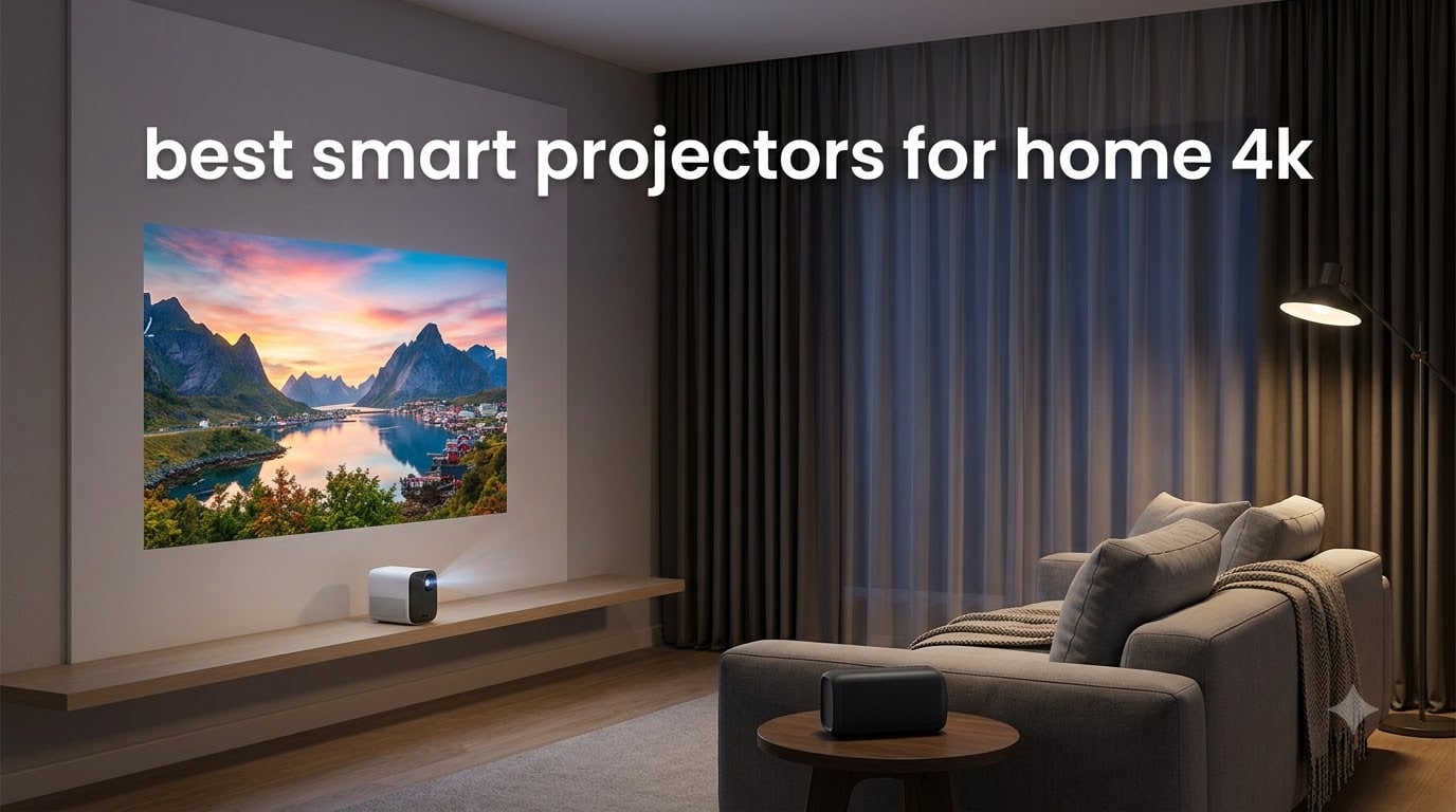 best smart projectors for home 4k