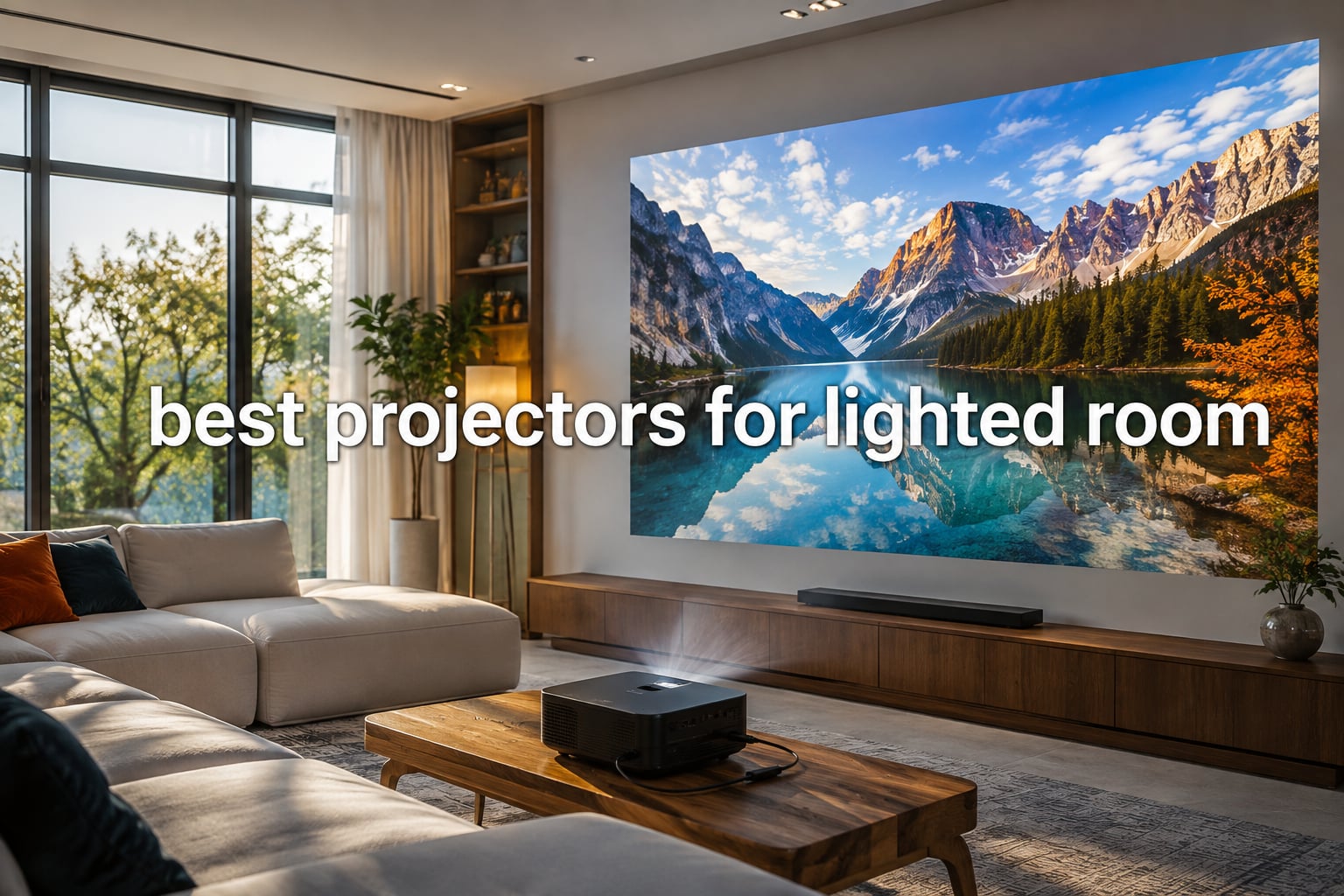 best projectors for lighted room