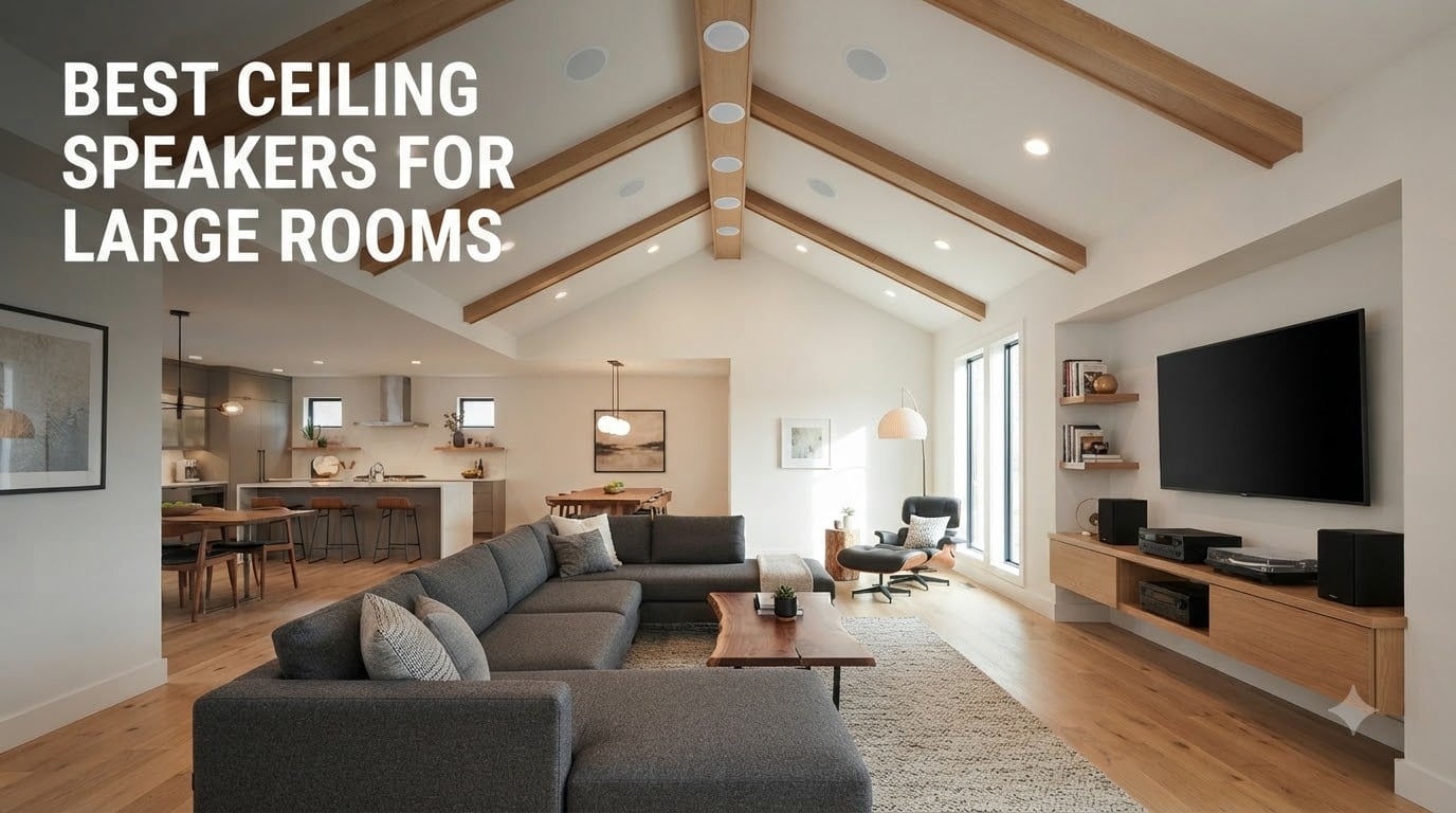 best ceiling speakers for large rooms
