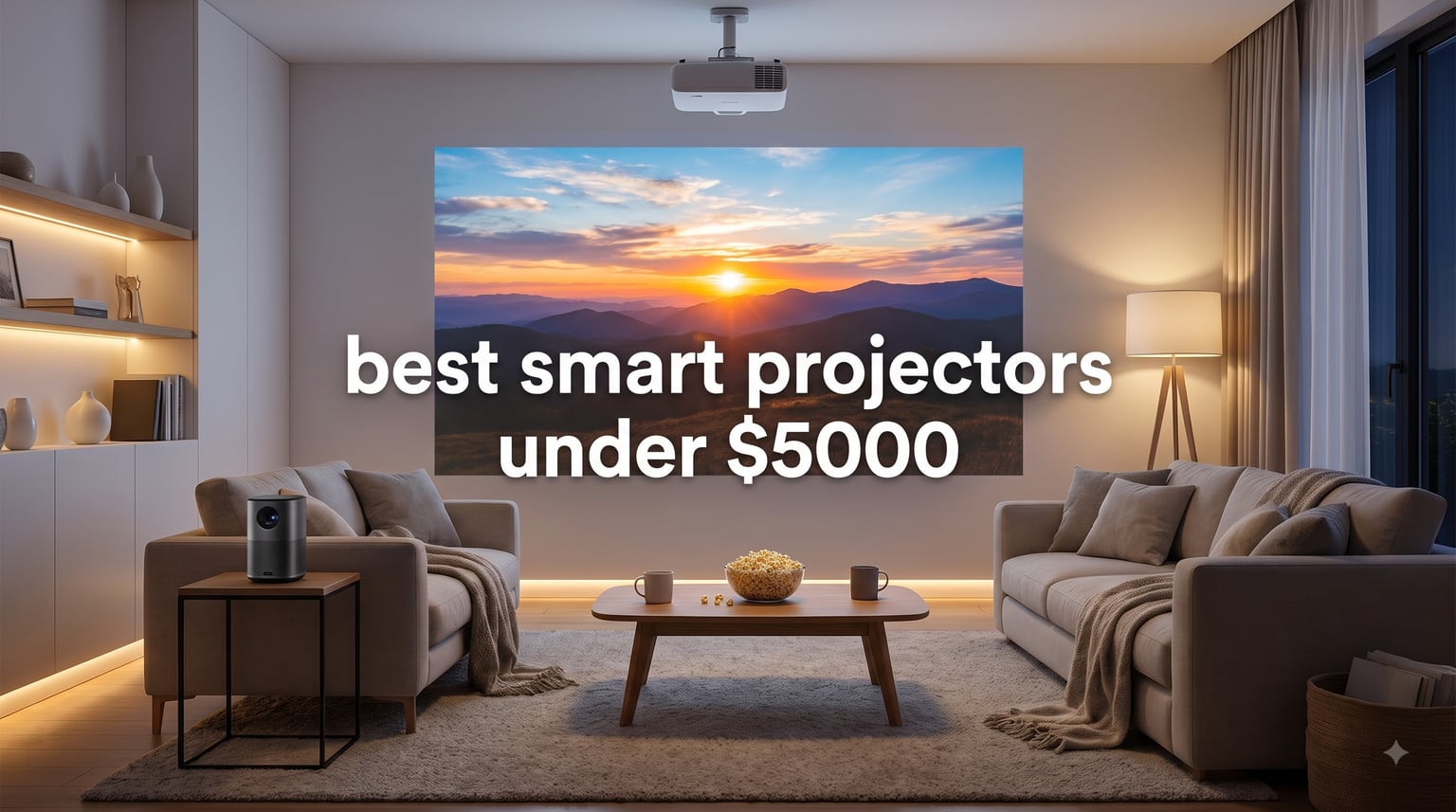 best smart projectors under $5000