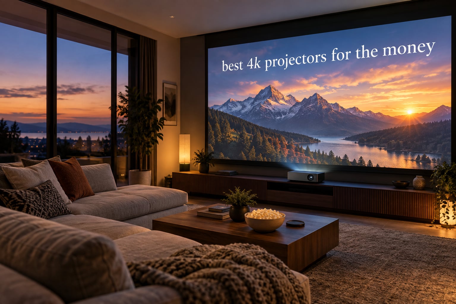 best 4k projectors for the money