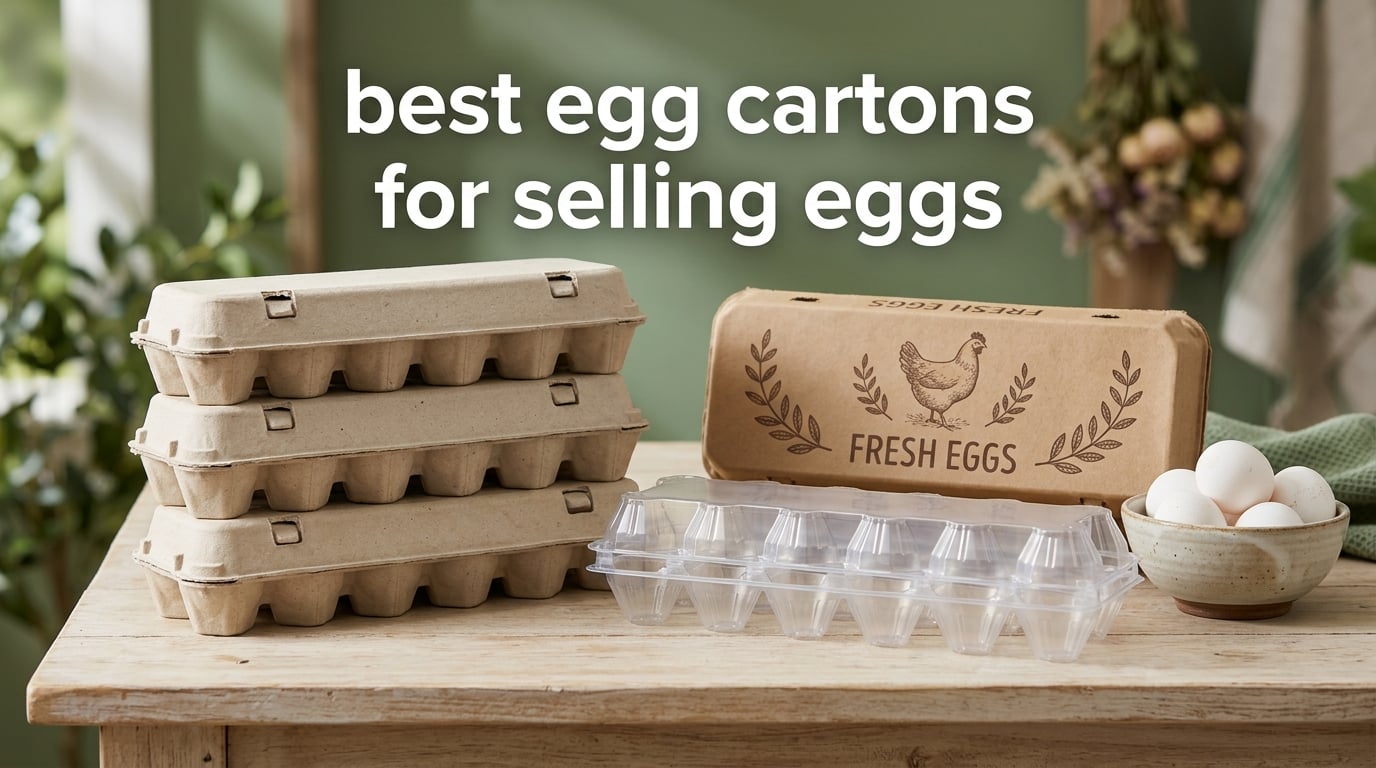 best egg cartons for selling eggs