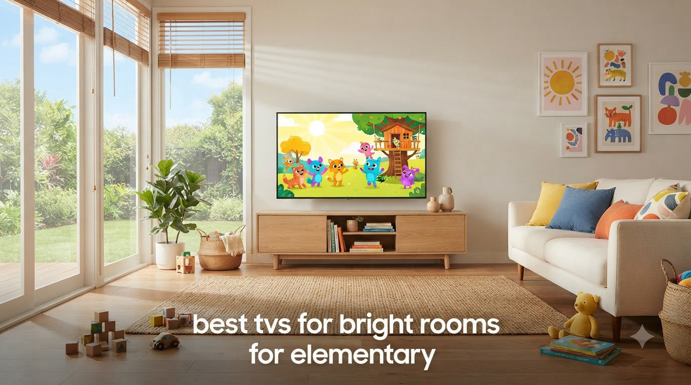 best tvs for bright rooms for elementary