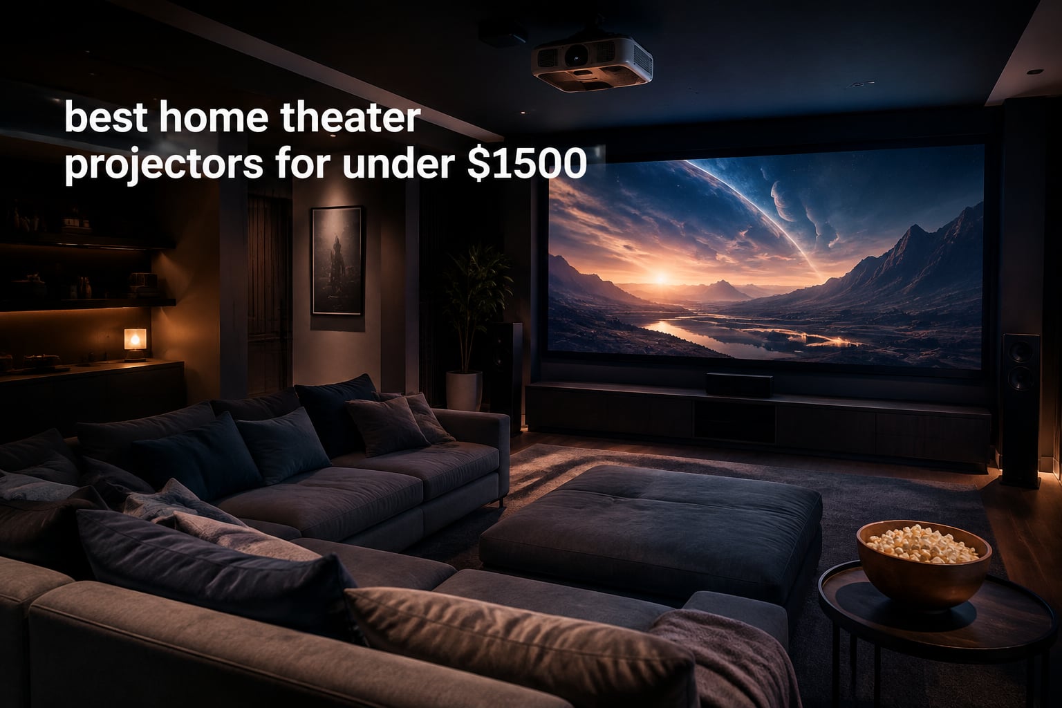 best home theater projectors for under $1500