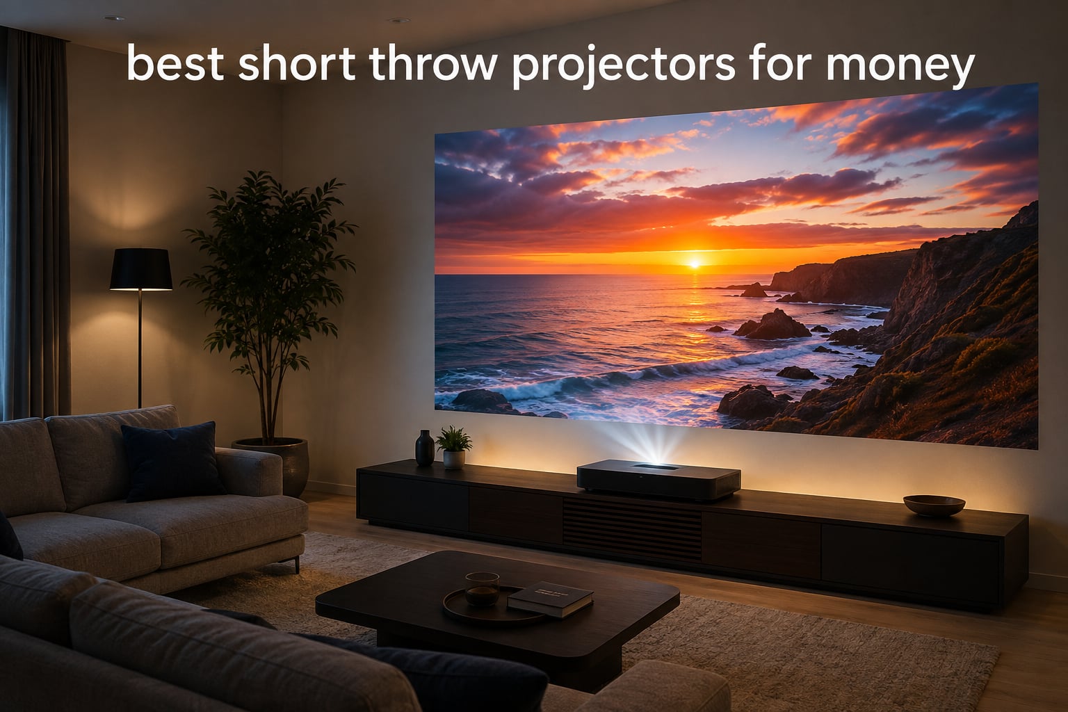 best short throw projectors for money