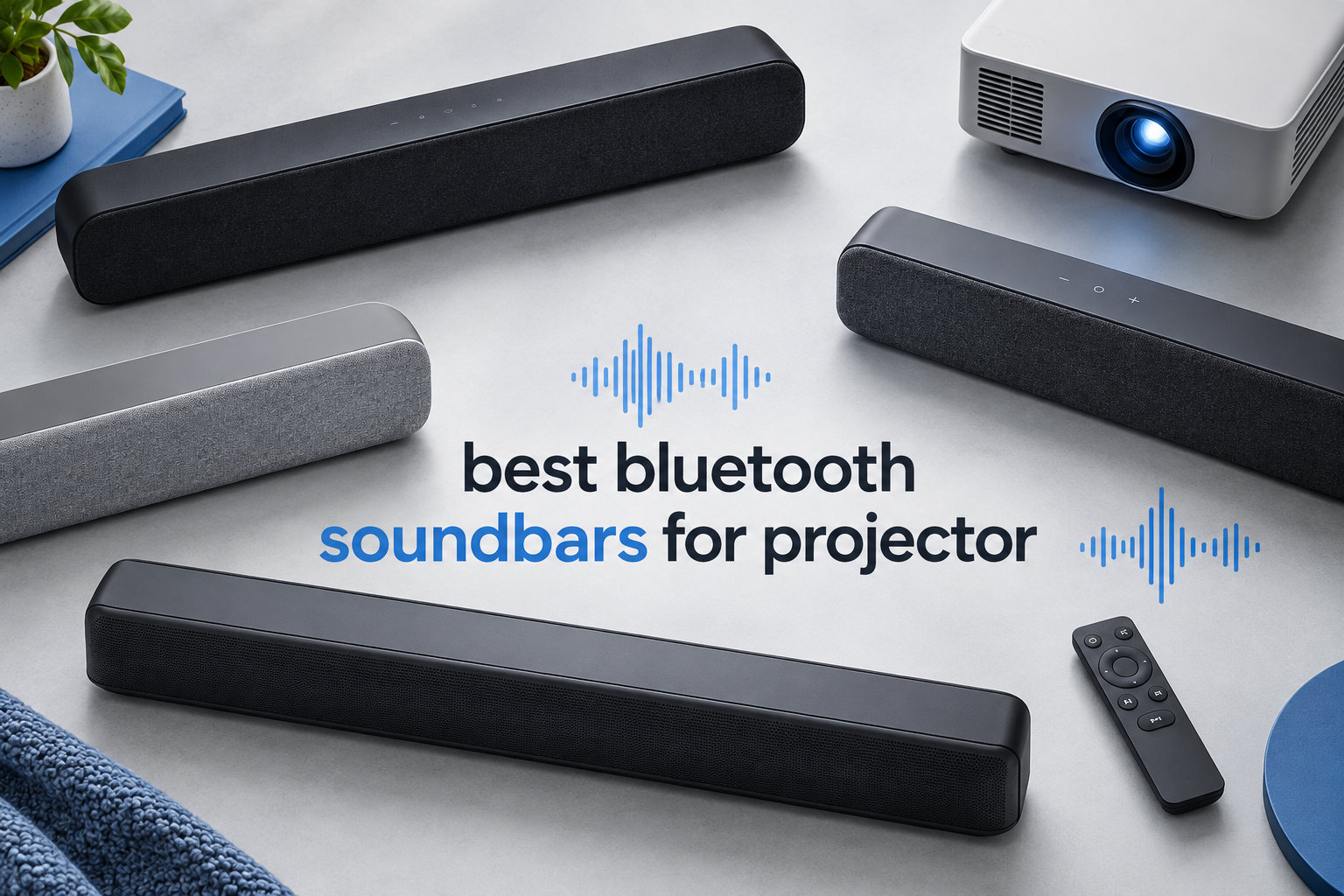 best bluetooth soundbars for projector