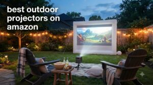best outdoor projectors on amazon