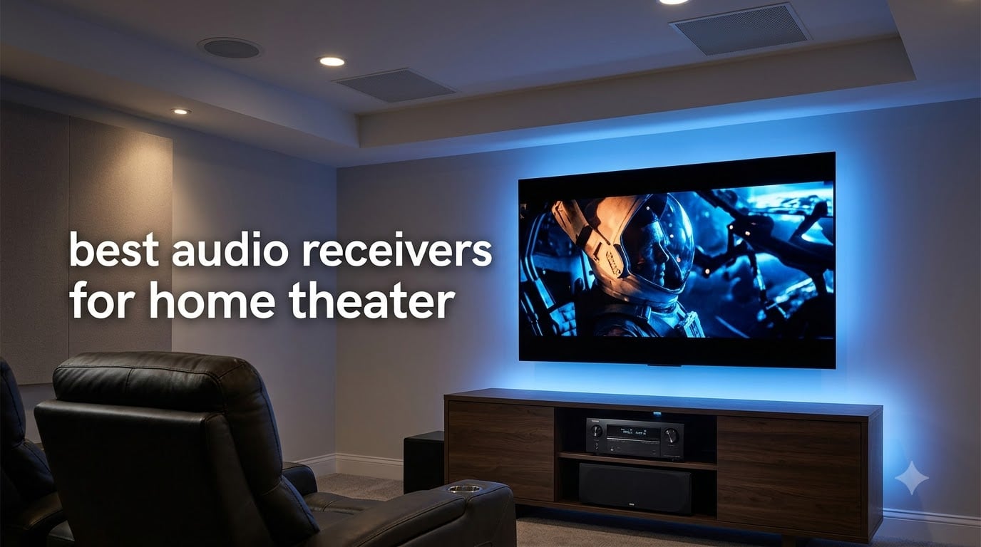 best audio receivers for home theater