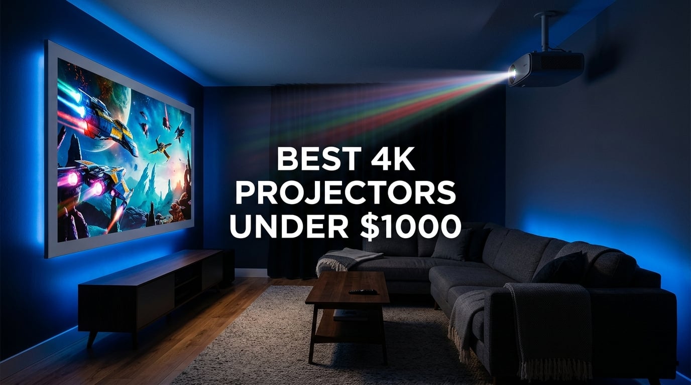 best 4k projectors under $1000
