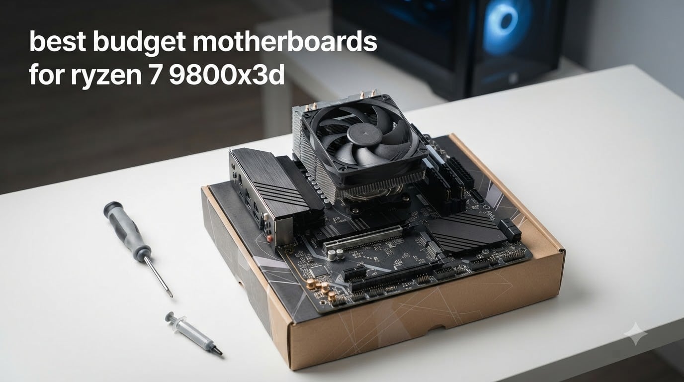 best budget motherboards for ryzen 7 9800x3d