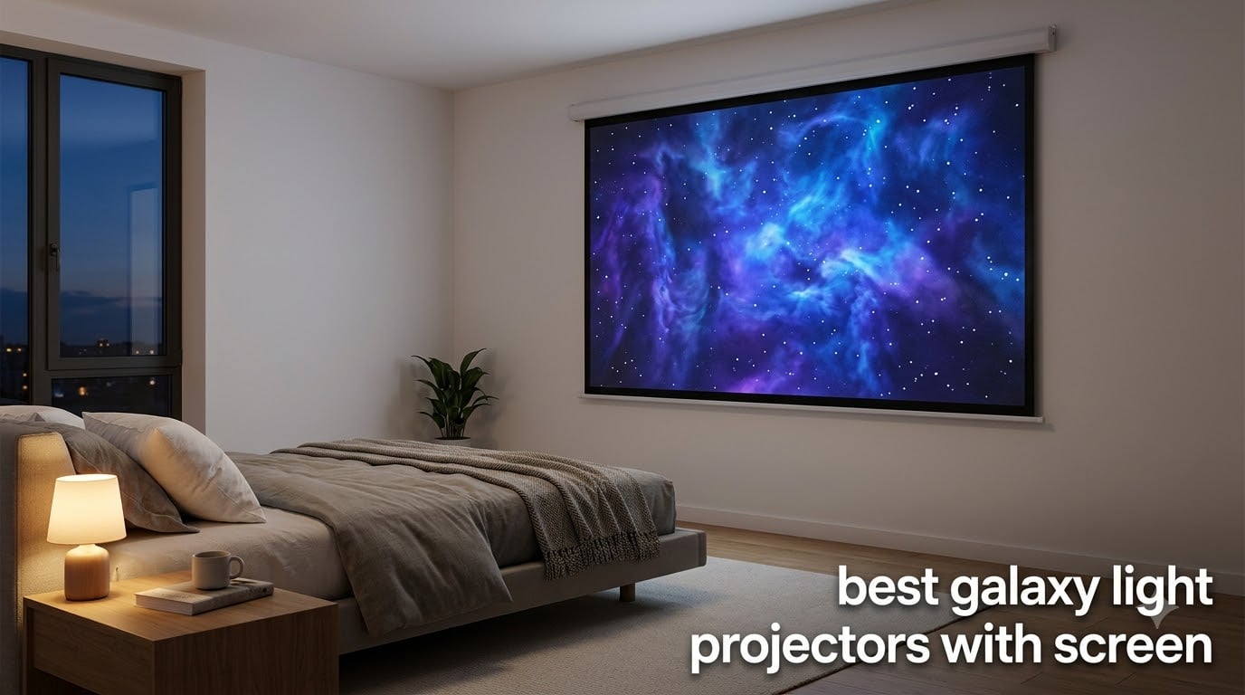 best galaxy light projectors with screen