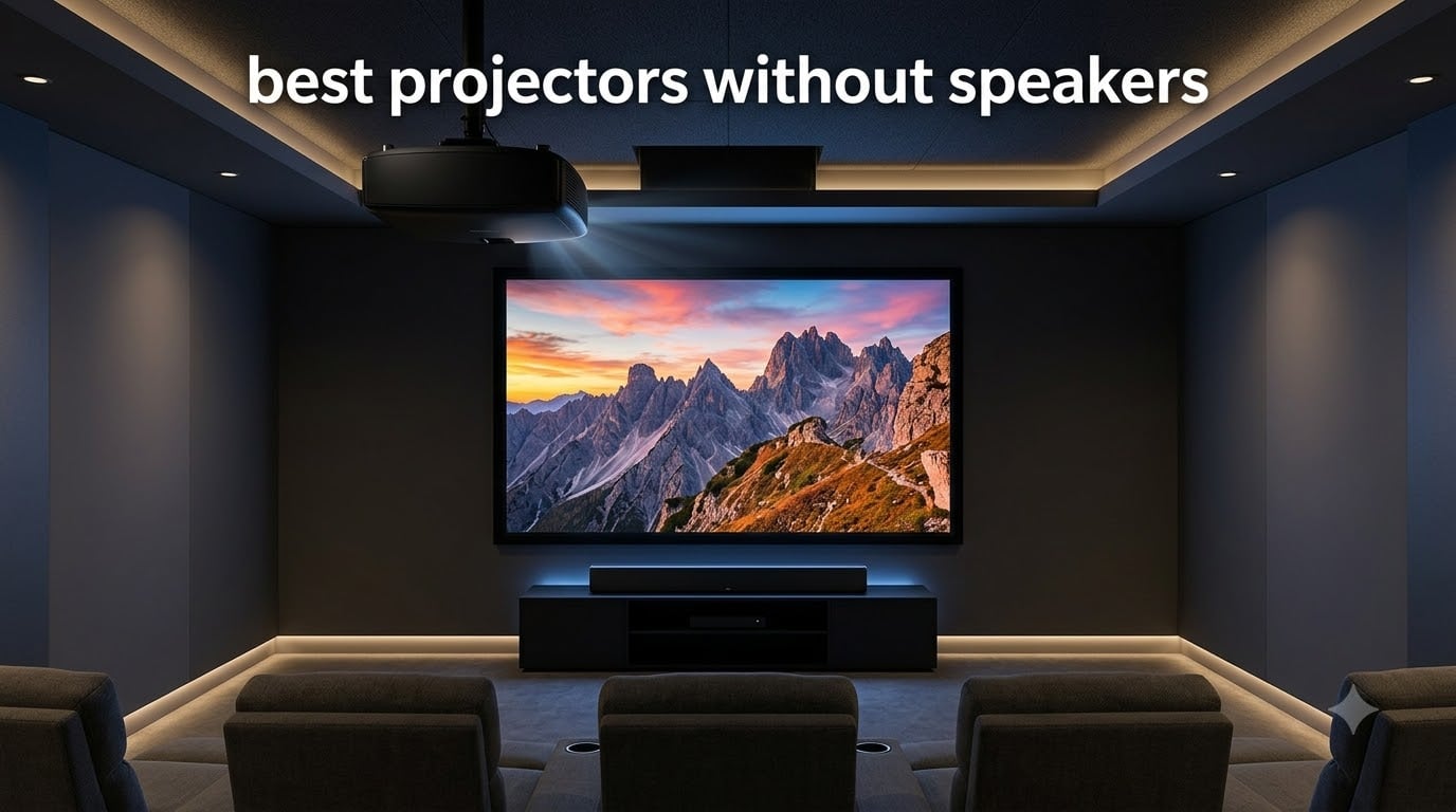 best projectors without speakers