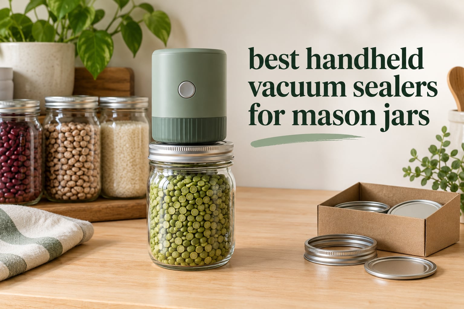 best handheld vacuum sealers for mason jars