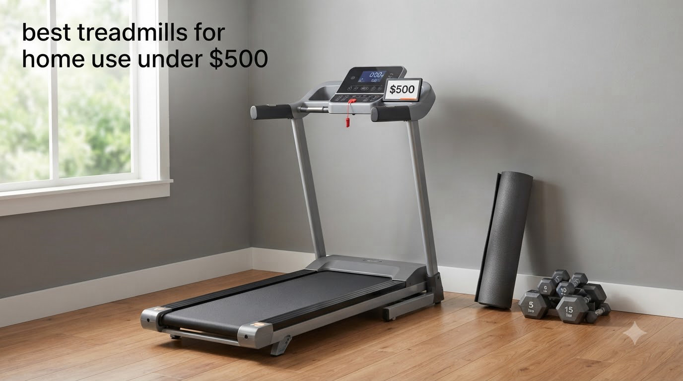 best treadmills for home use under $500