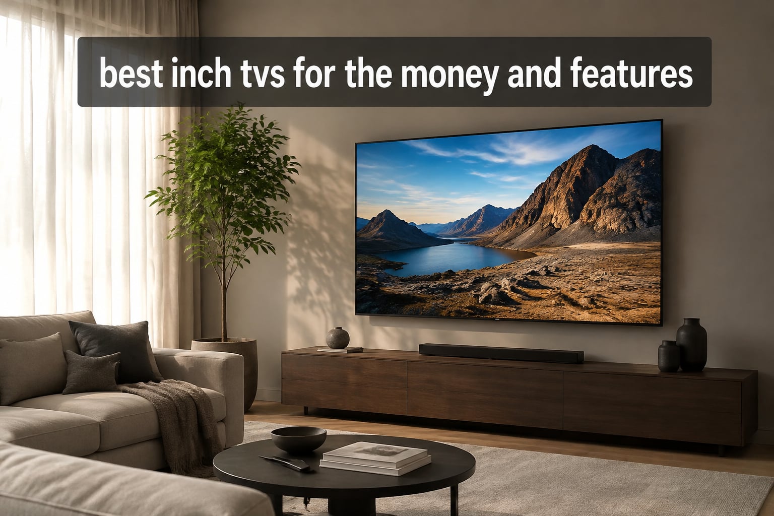 best 75 inch tvs for the money and features
