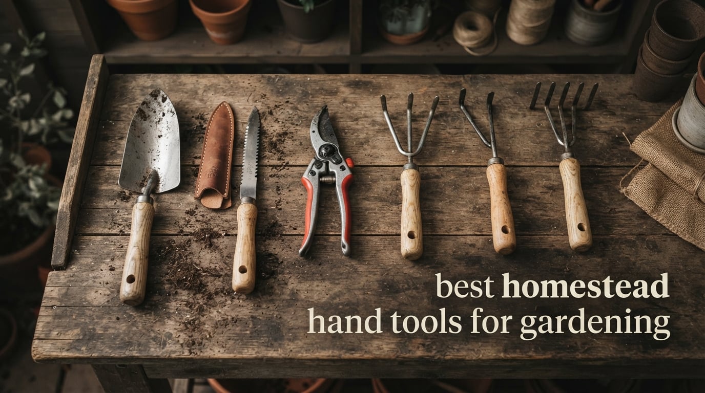 best homestead hand tools for gardening