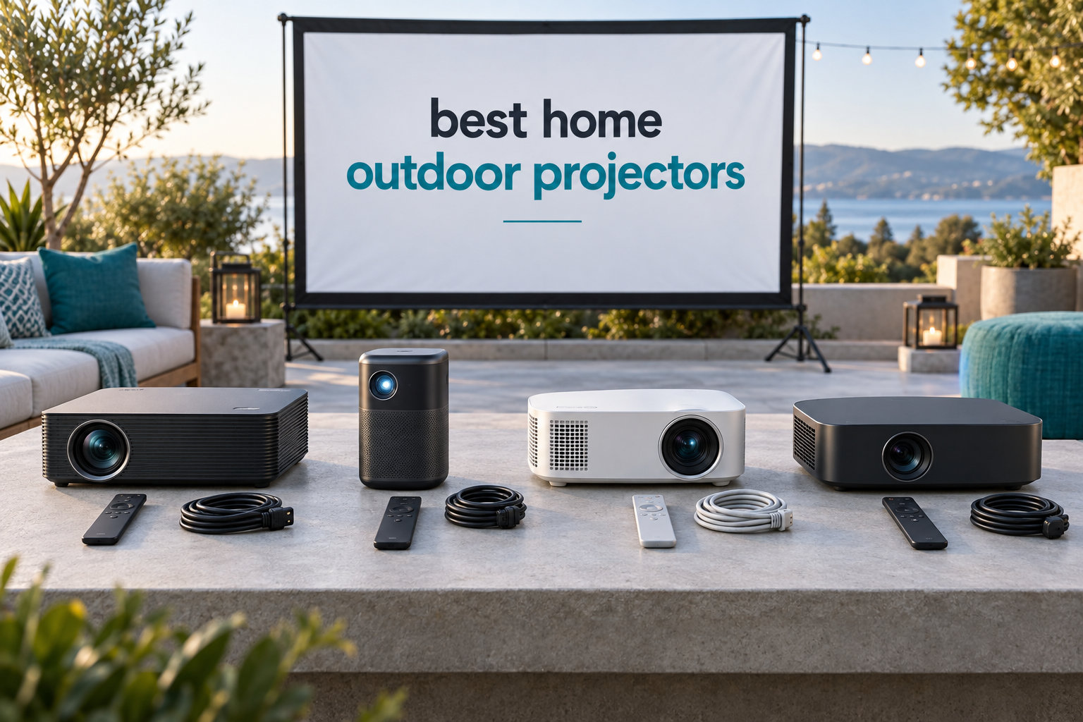 best home outdoor projectors