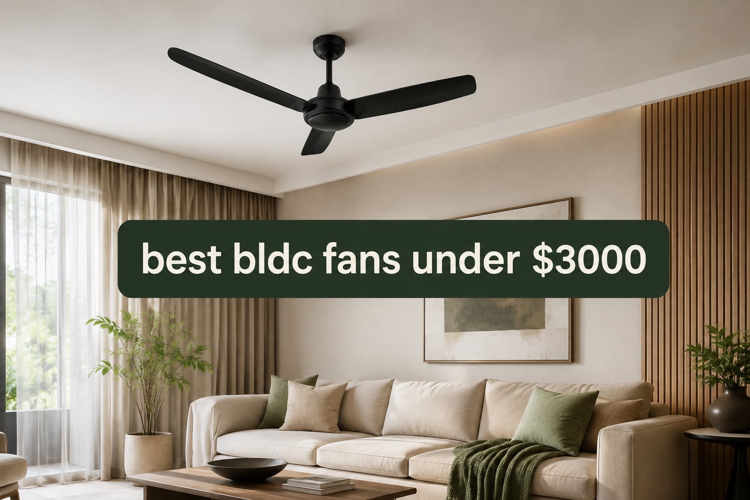 best bldc fans under $3000