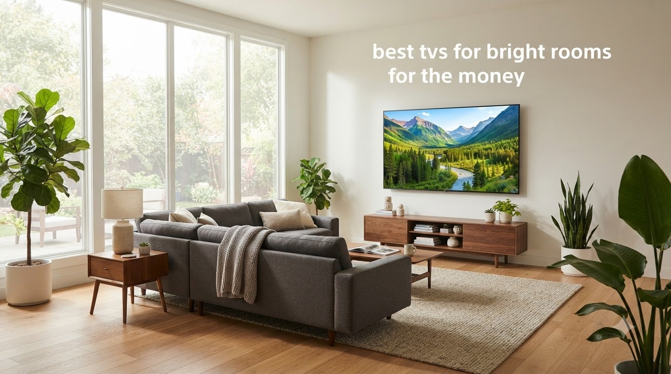best tvs for bright rooms for the money