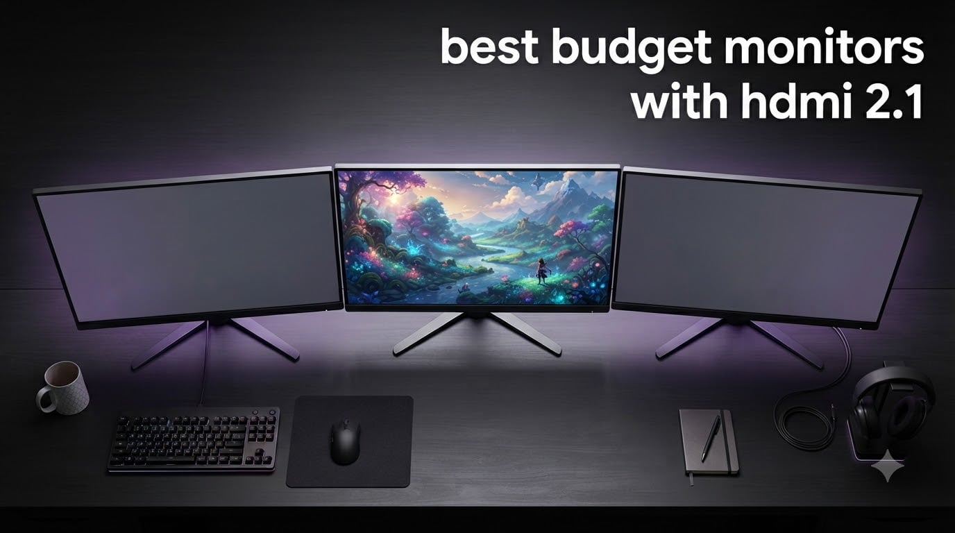 best budget monitors with hdmi 2.1