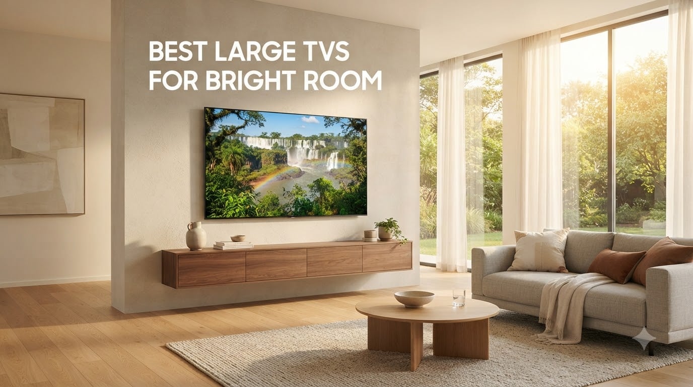 best large tvs for bright room