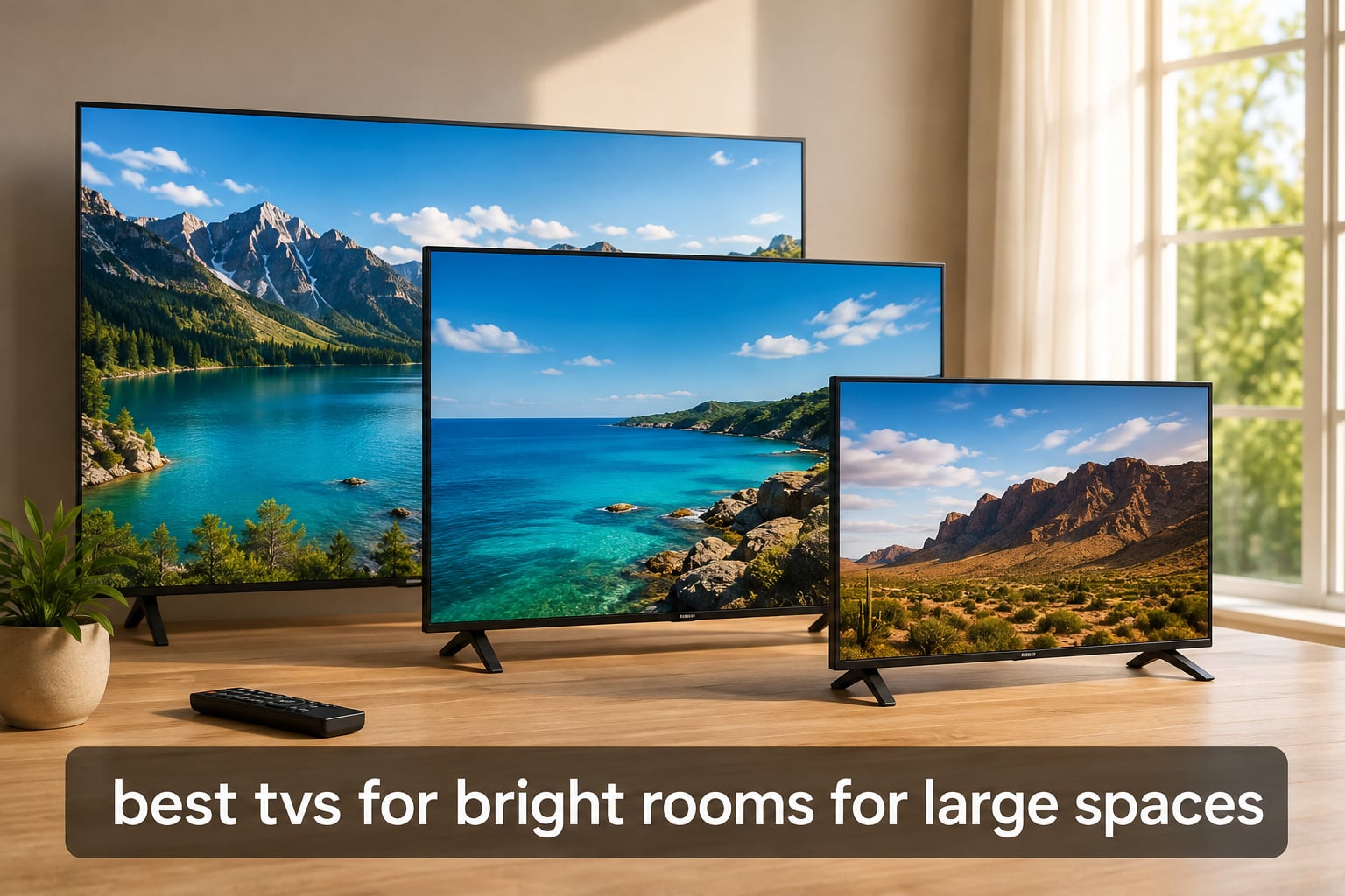 best tvs for bright rooms for large spaces