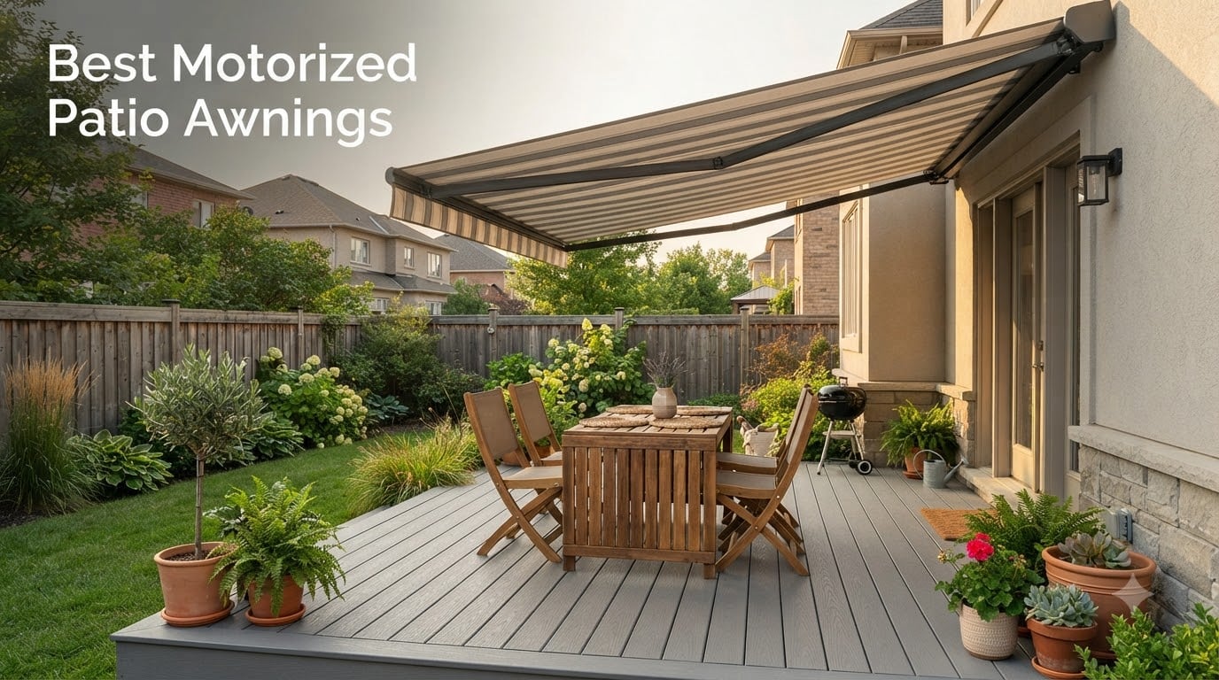 Best Motorized Patio Awnings