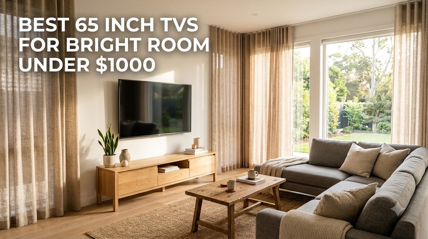 best 65 inch tvs for bright room under $1000