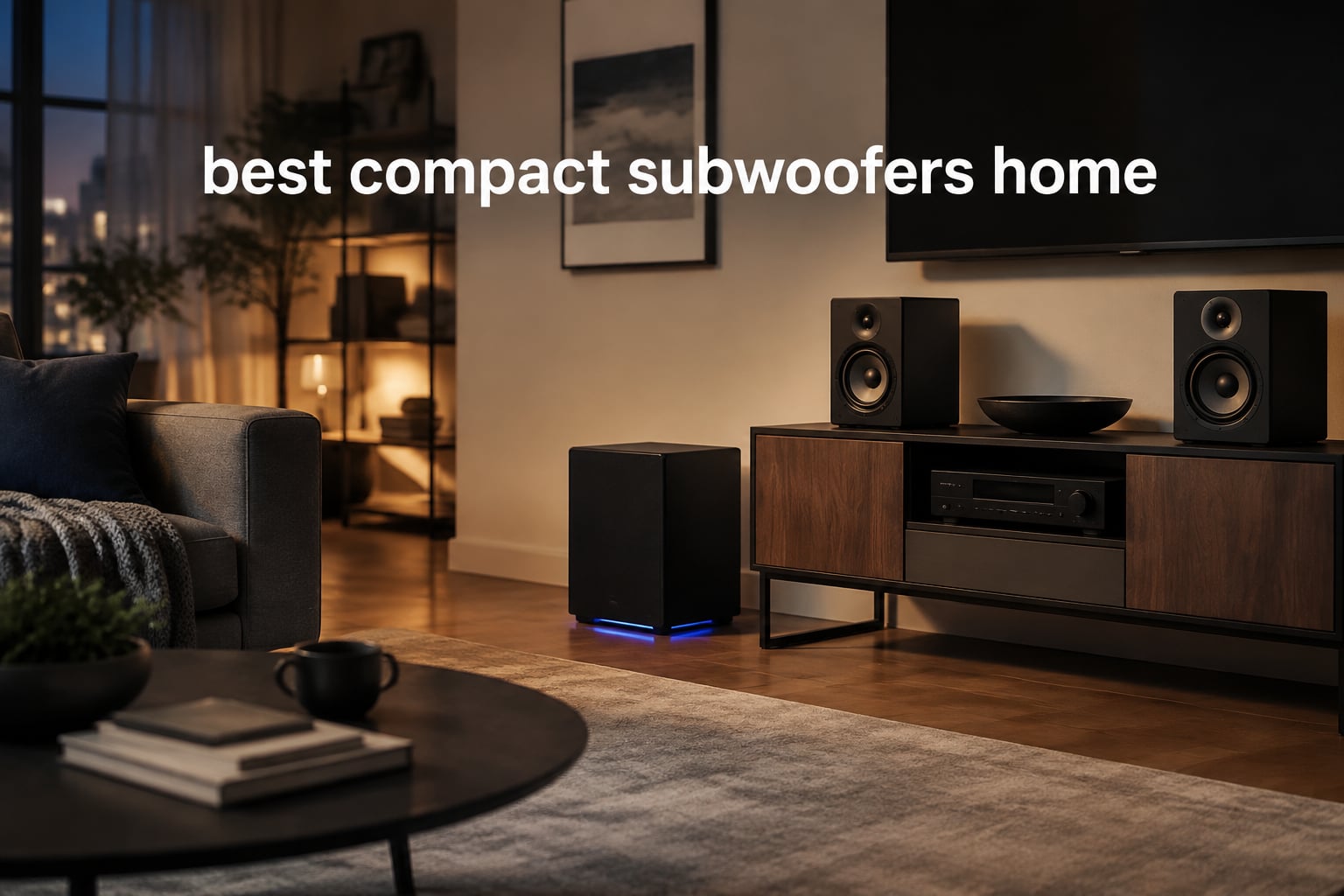 best compact subwoofers home