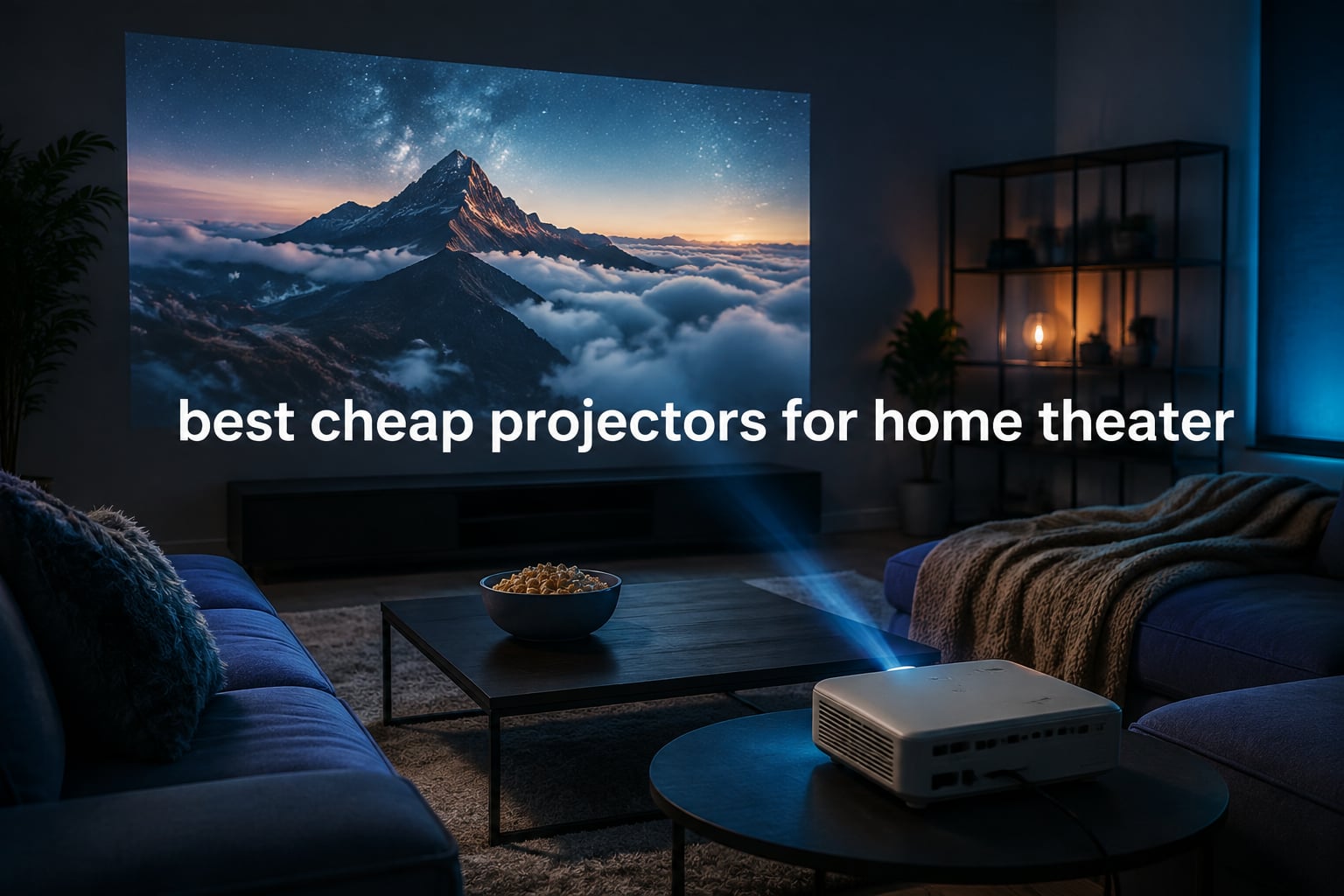 best cheap projectors for home theater
