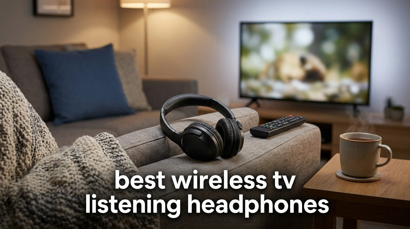 best wireless tv listening headphones
