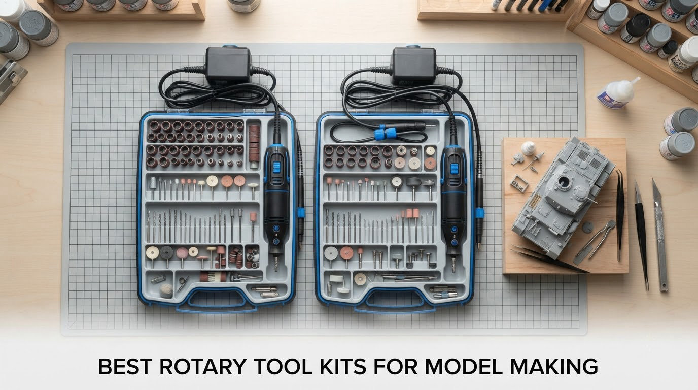 best rotary tool kits for model making