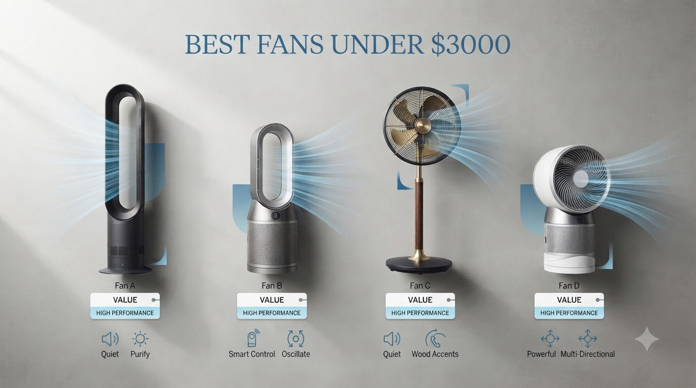 best fans under $3000