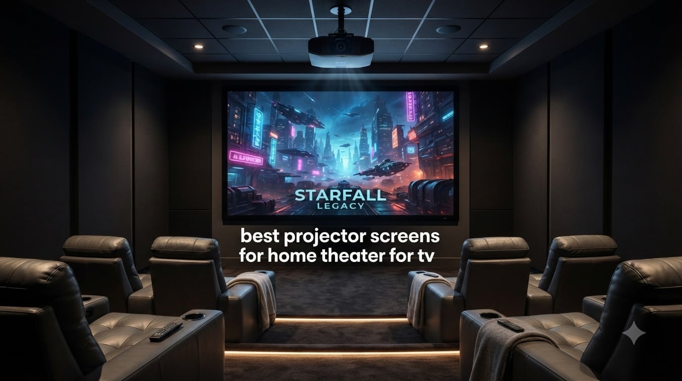 best projector screens for home theater for tv