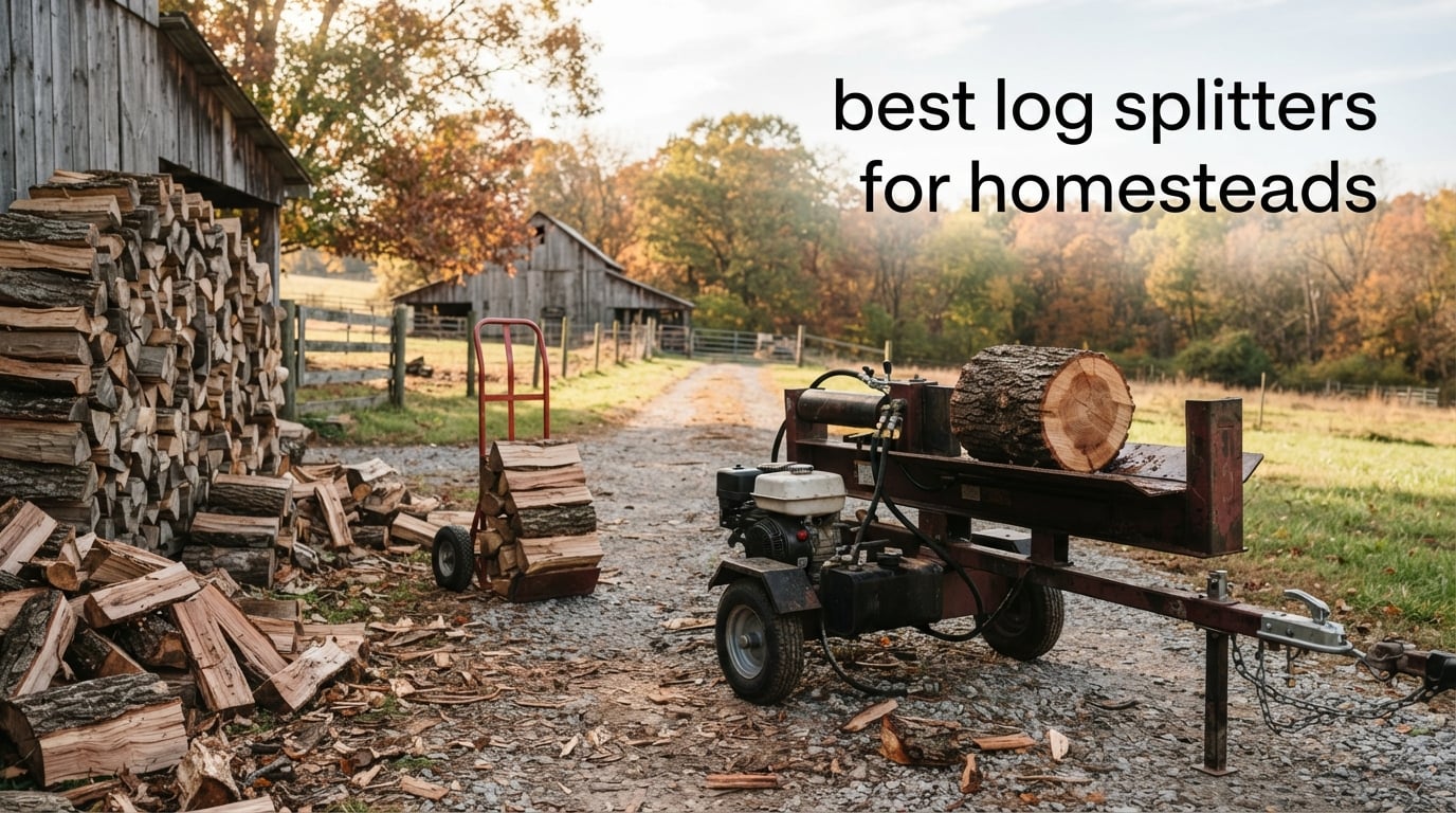 best log splitters for homesteads