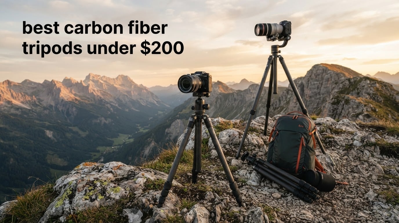 best carbon fiber tripods under $200