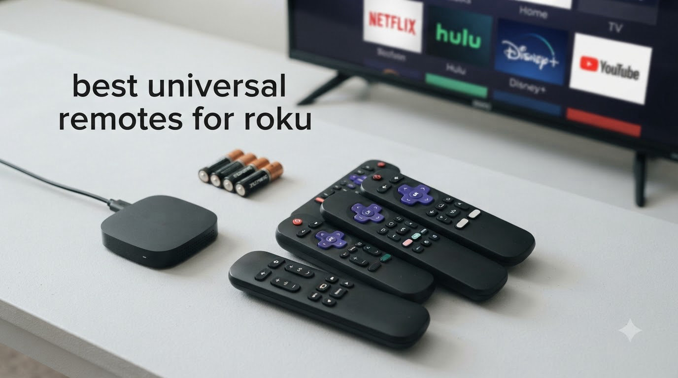 best universal remotes for roku