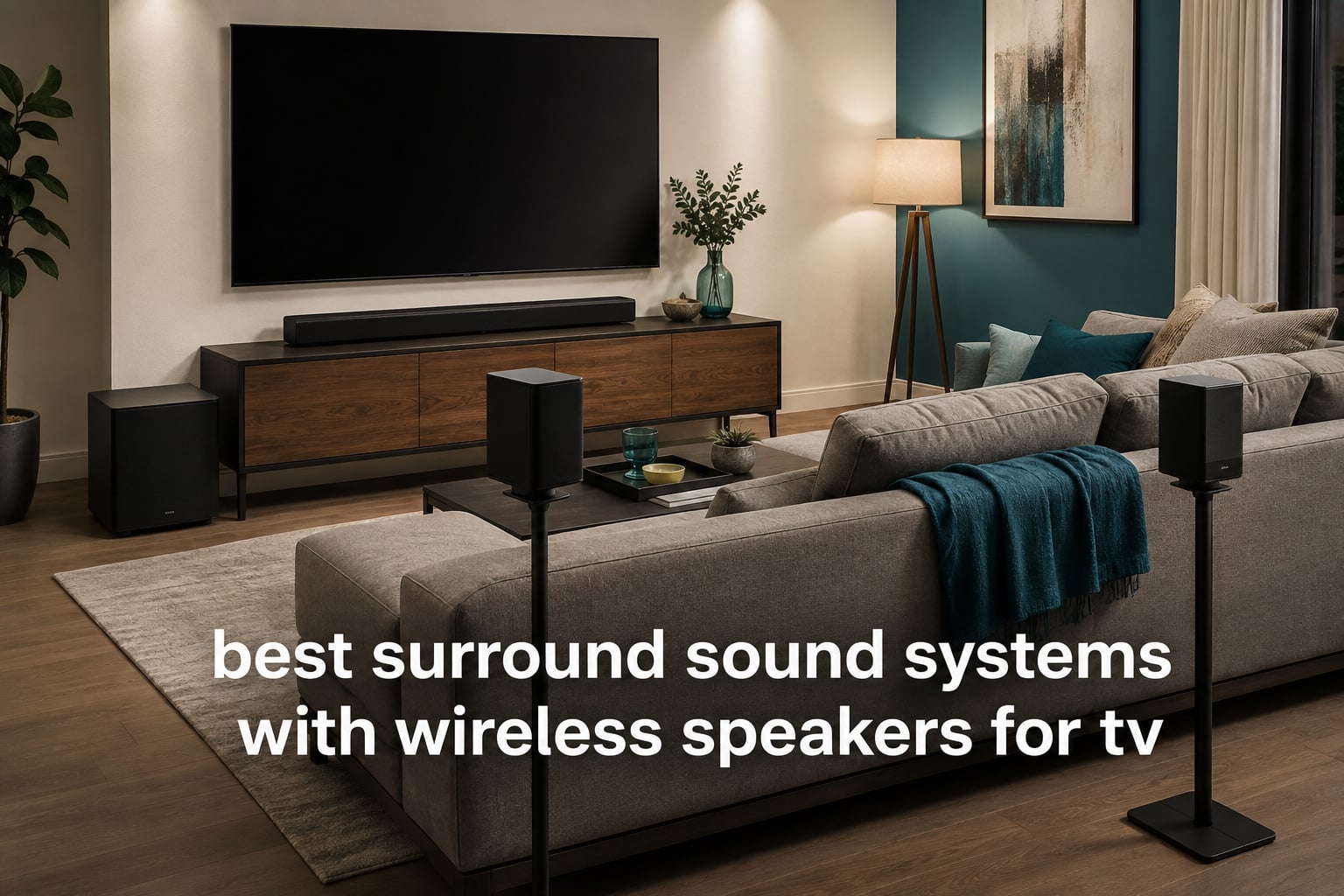 best surround sound systems with wireless speakers for tv