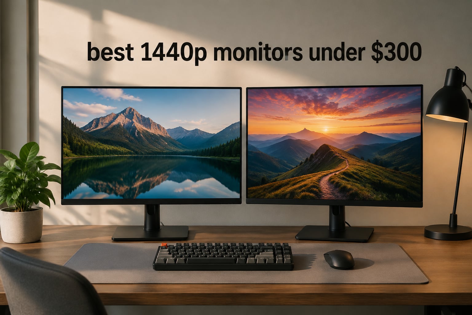 best 1440p monitors under $300