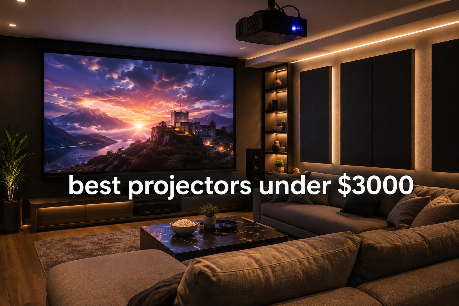 best projectors under $3000