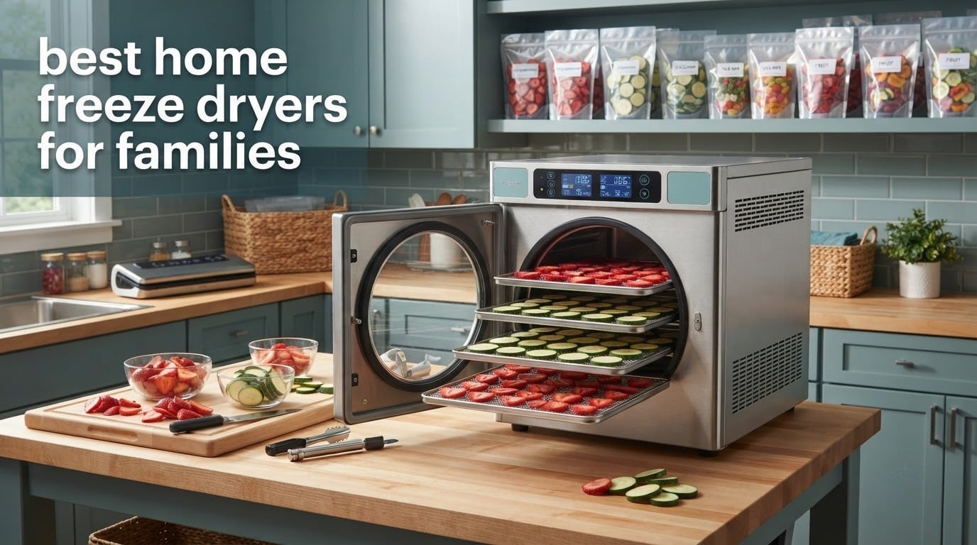 best home freeze dryers for families