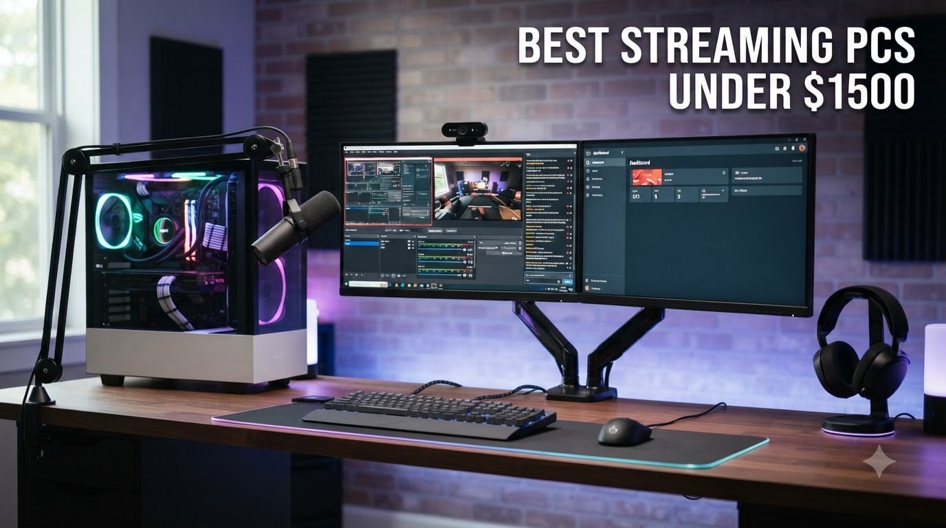 best streaming pcs under $1500