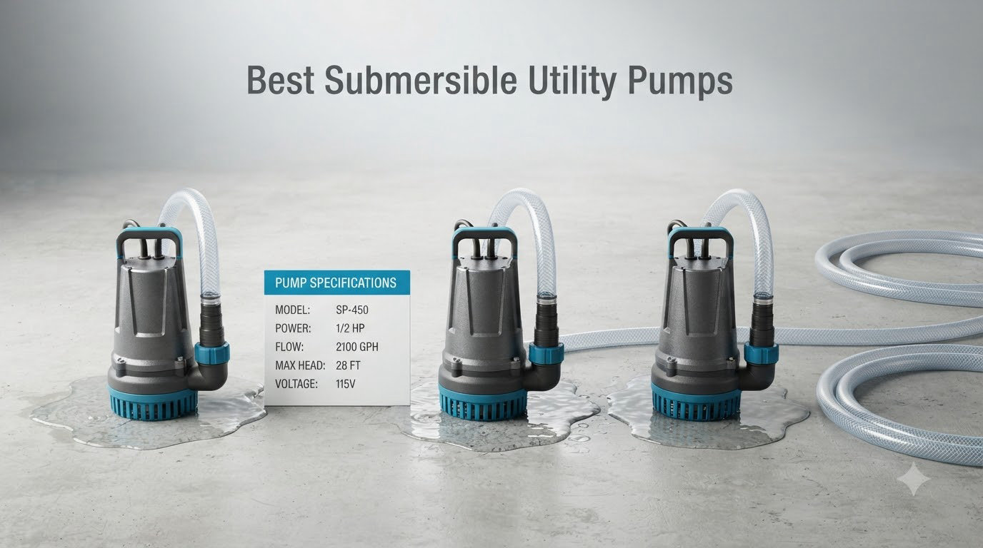 Best Submersible Utility Pumps