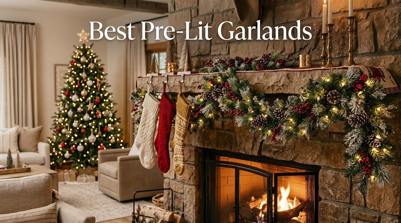 Best Pre-Lit Garlands