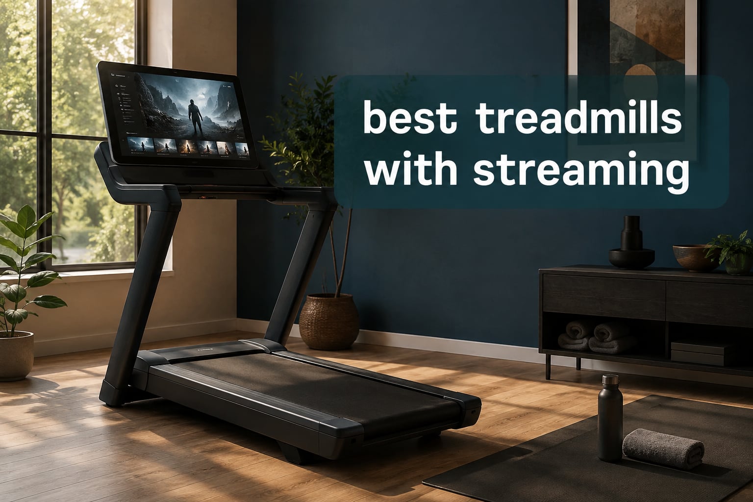 best treadmills with streaming