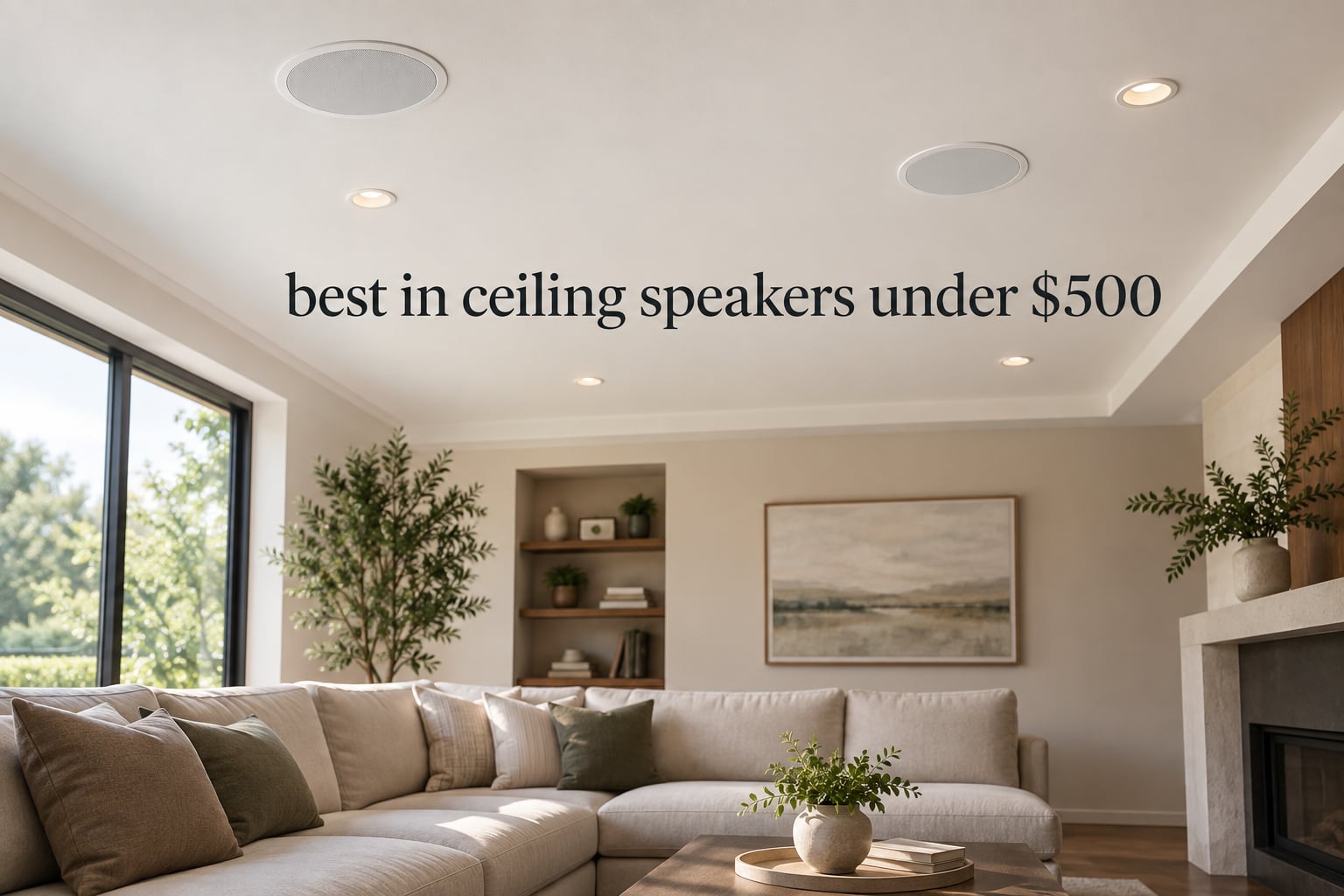 best in ceiling speakers under $500