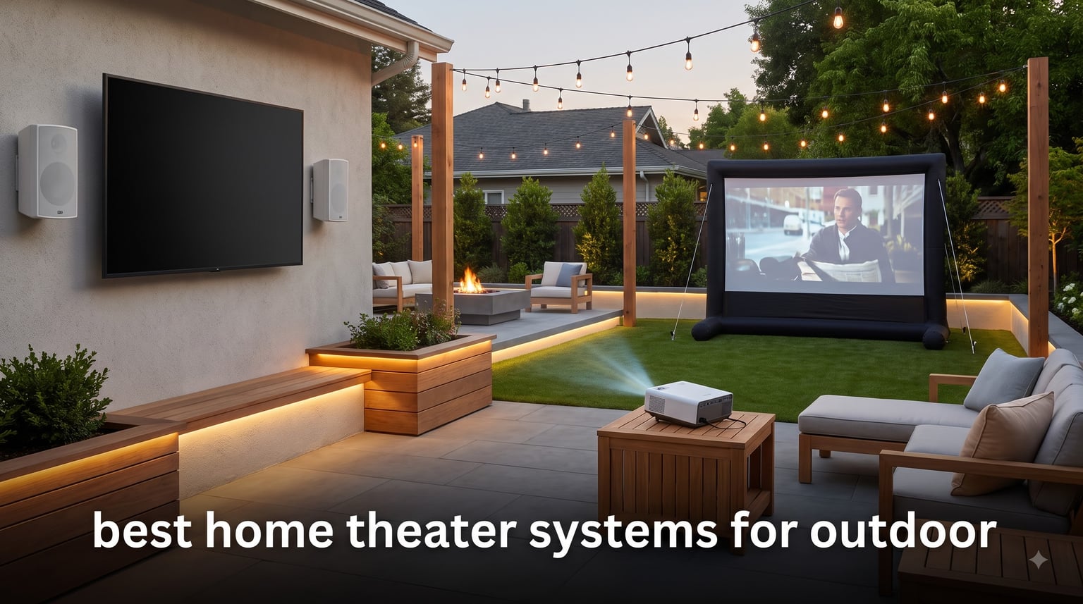 best home theater systems for outdoor